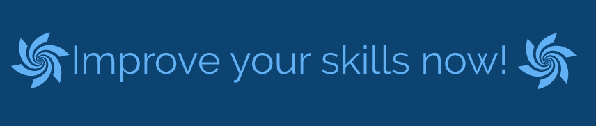 Image saying 'Improve your skills'